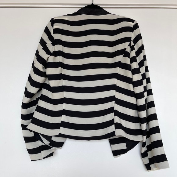 NWT Striped Lightweight Blazer (L) - Picture 6 of 7